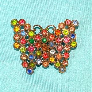Vintage Gem Butterfly